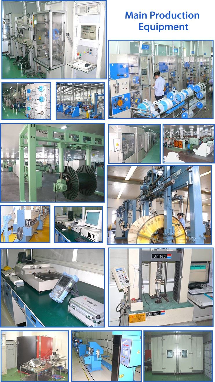 production line of ADSS Optical Fiber Cable