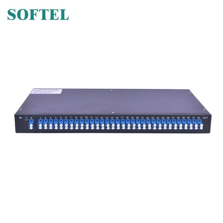 1U Rack Mount PLC Splitter
